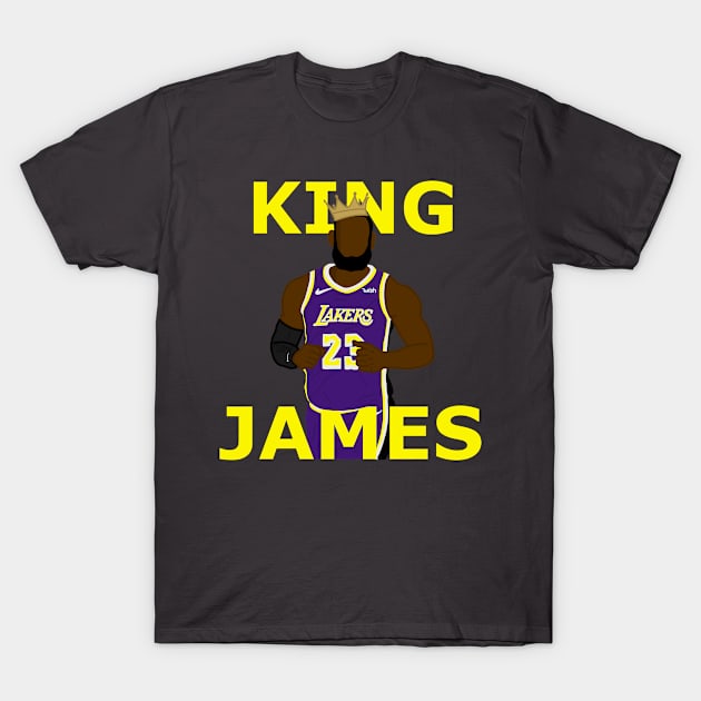 King James T-Shirt by Mcsdesign14